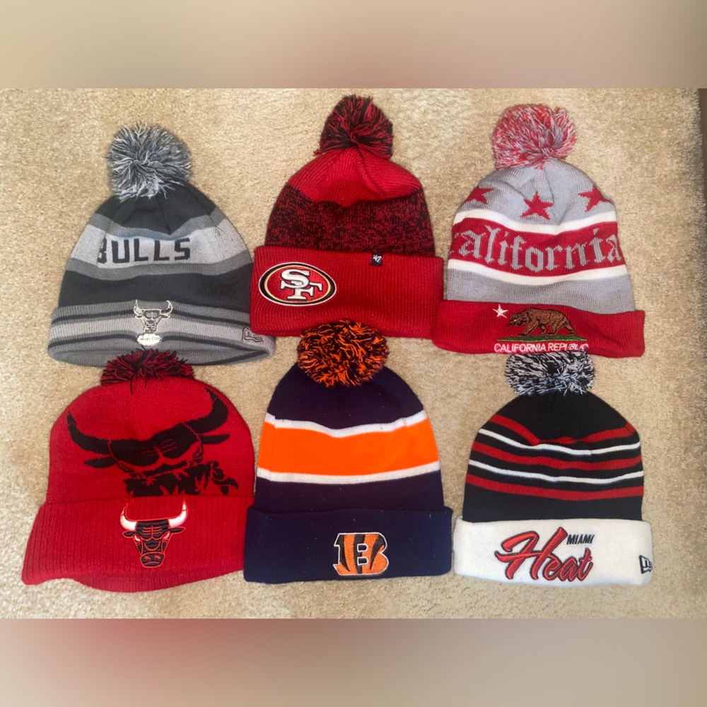 NBA Theme Winter Knit Hats